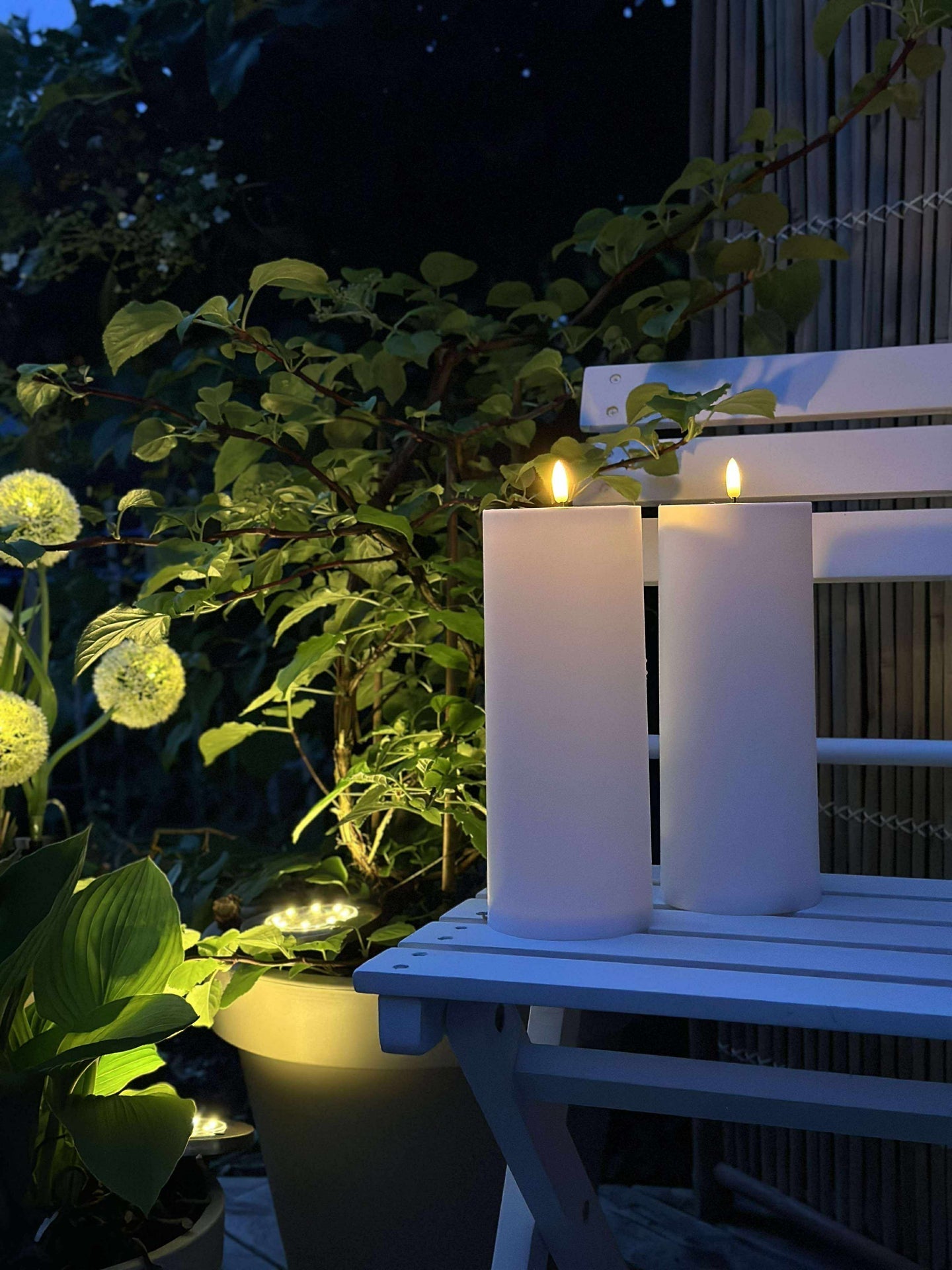 Zenvlam LED Kaars XL 30cm - Rust en sfeer in huis of tuin