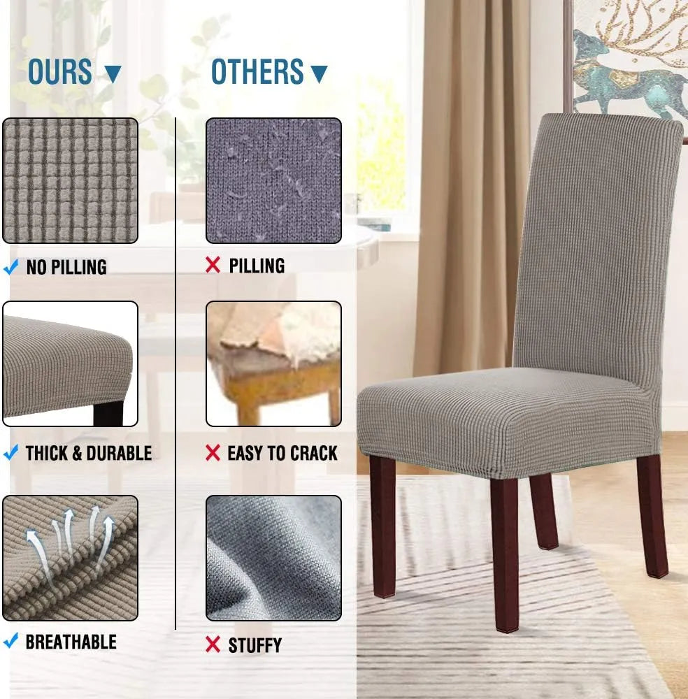 ZenSeat Stoelhoezen  – rust en stijl aan tafel, duurzaam beschermd.