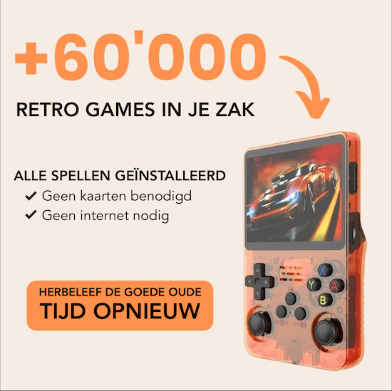 PocketArcade - De Ultieme Retro Gaming Ervaring in je Zak