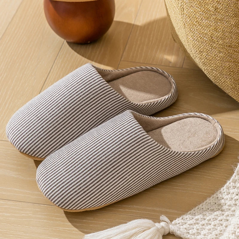 ComfortSlof | Naturel pantoffels met antislipzolen