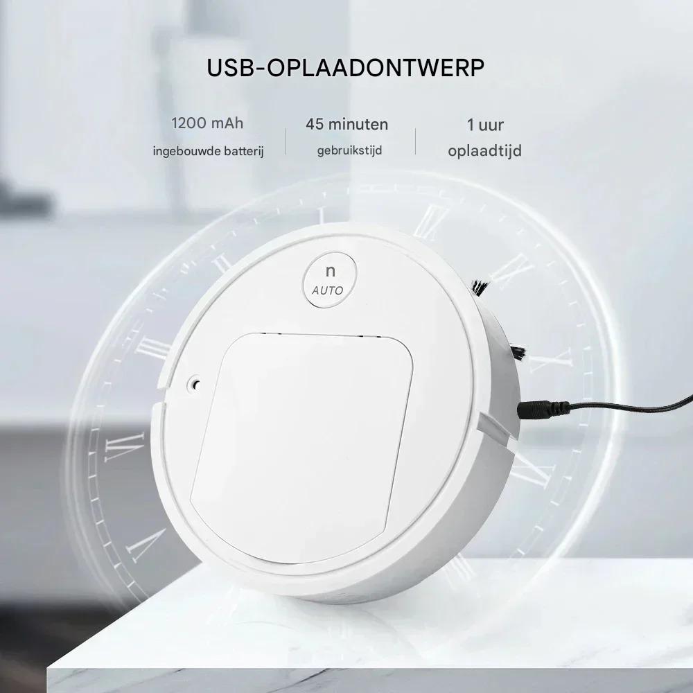 Happeaz Autoclean – Jouw Stille Schoonmaakpartner voor een Rustig & Fris Huis