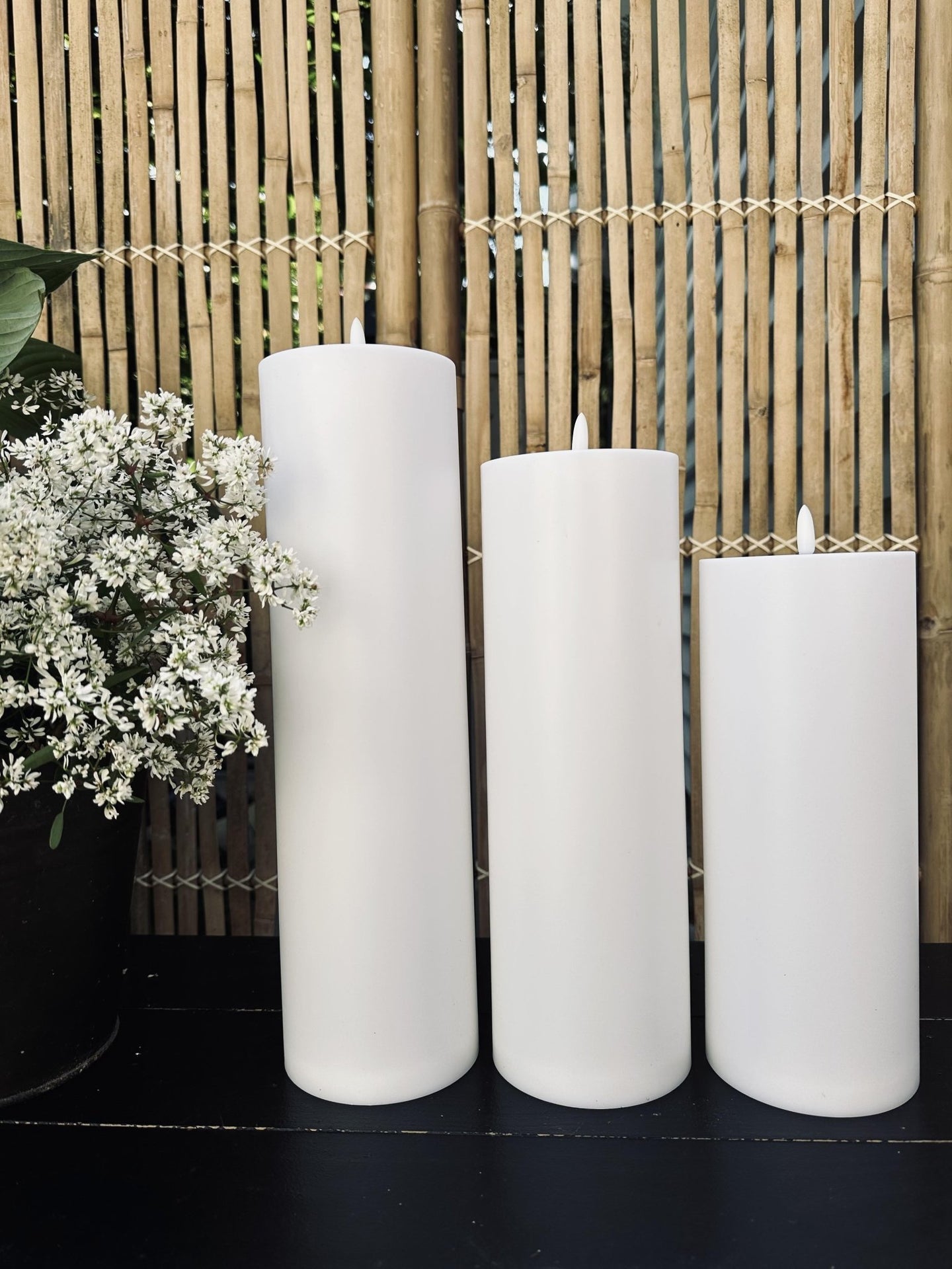 Zenvlam LED Kaars XL 30cm - Rust en sfeer in huis of tuin