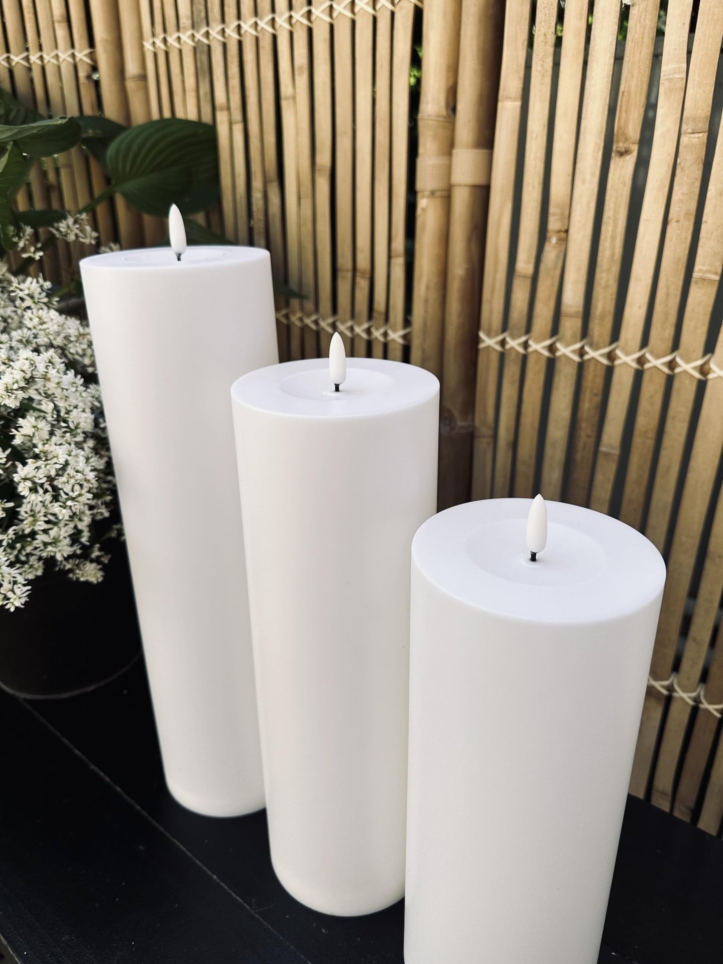 Zenvlam LED Kaars XL 30cm - Rust en sfeer in huis of tuin