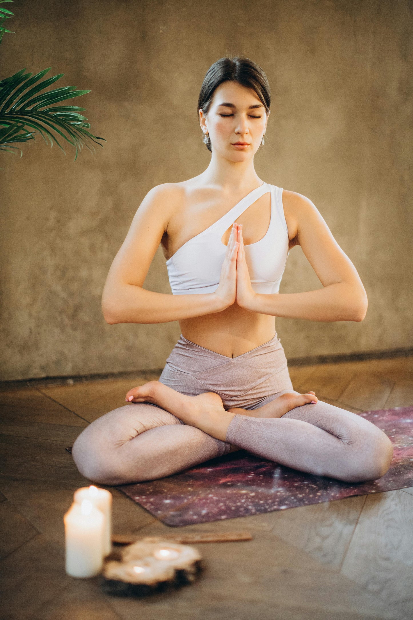 OmLight β LED Kaarsenset voor Yoga en Ontspanning
