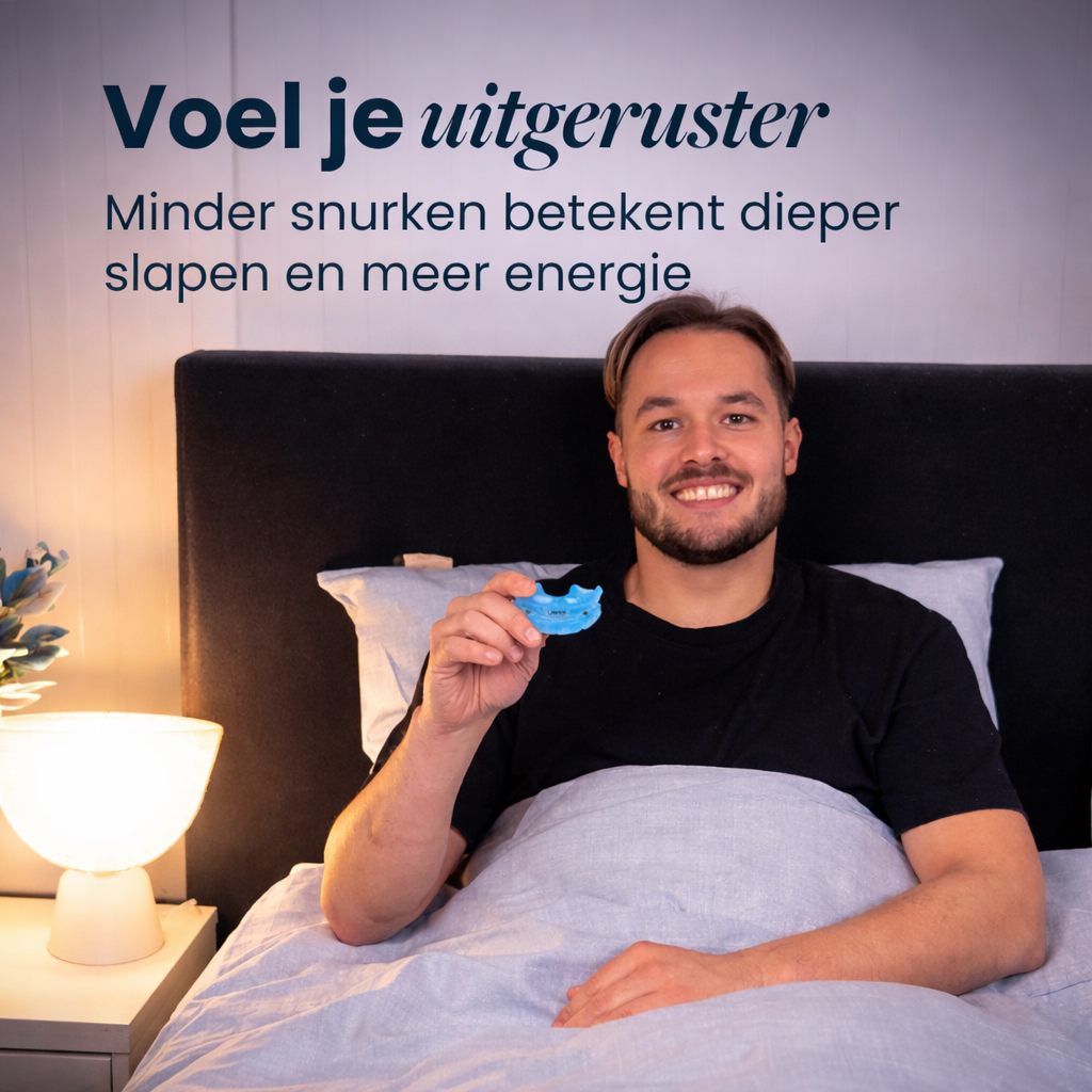 RustBit Snurkbeugel voor een Rustige Nacht. Vanaf de Eerste Keer.