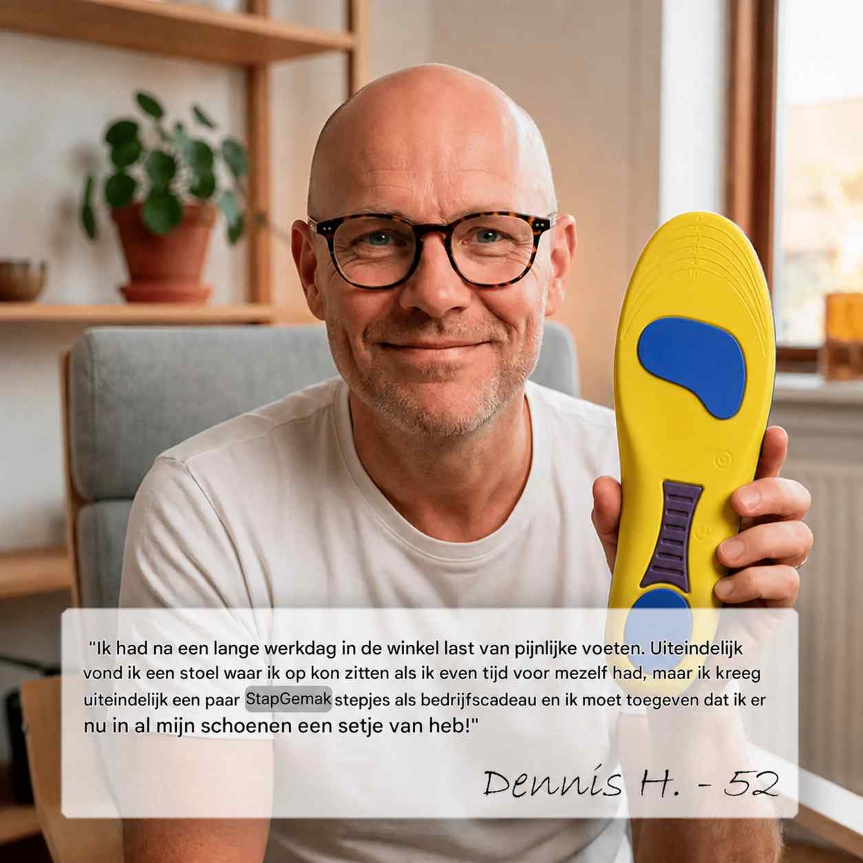 StapGemak™ Ergonomische Inlegzolen