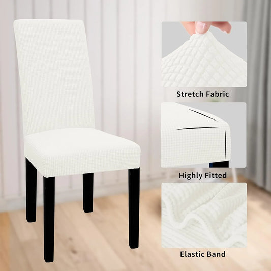 ZenSeat Stoelhoezen  – rust en stijl aan tafel, duurzaam beschermd.