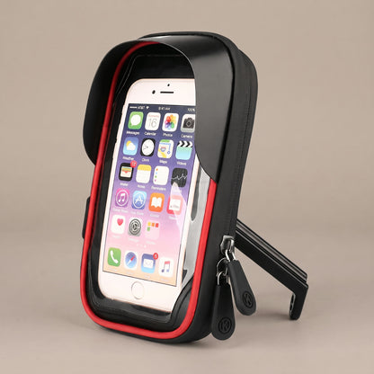 Waterdichte telefoonhouder fiets, kleur rood