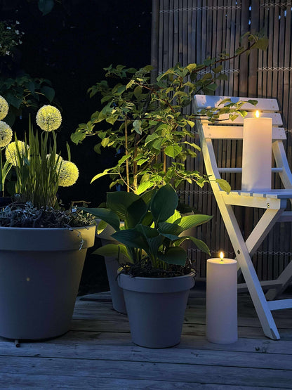 Zenvlam LED Kaars XL 30cm - Rust en sfeer in huis of tuin