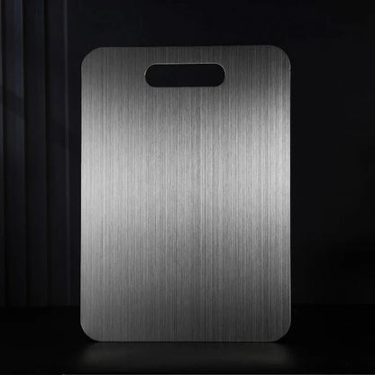 Premium snijplank van puur titanium