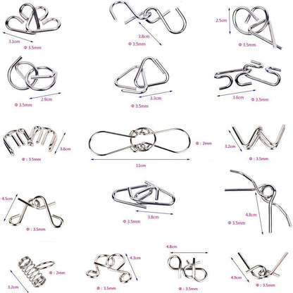 Mindful Puzzle Rings | Ontspan en verbeter je focus | Duurzaam en Creatief