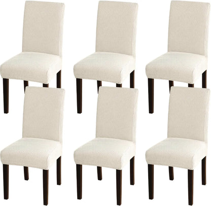 ZenSeat Stoelhoezen  – rust en stijl aan tafel, duurzaam beschermd.