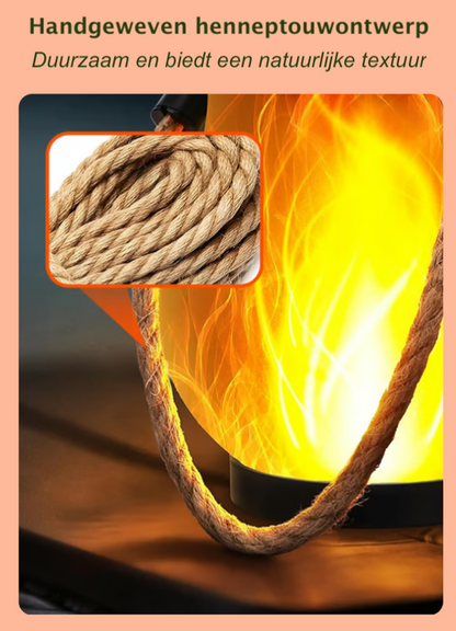 EveningFlame – Solarlantaarn met Realistische Vlam voor Buitenverlichting