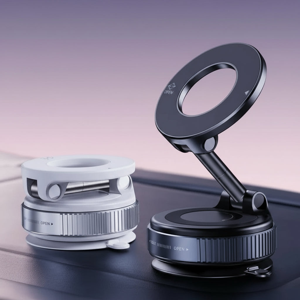 MagMount™ EazGrip – Duurzame Magnetische Telefoonhouder voor Auto met 360° Rotatie