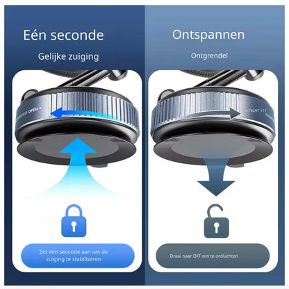 MagMount™ EazGrip | Premium magnetische telefoonhouder