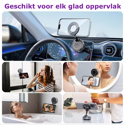 MagMount™ EazGrip – Duurzame Magnetische Telefoonhouder voor Auto met 360° Rotatie