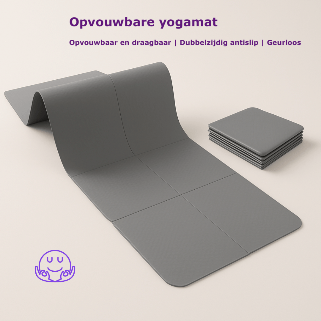 MindFold™ TPE Yogamat – De perfecte metgezel voor jouw yoga- en fitnessroutine