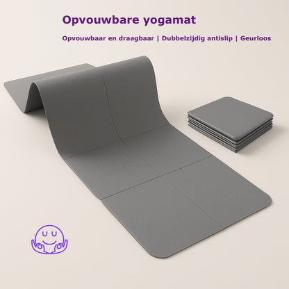MindFold™ TPE Yogamat – De perfecte metgezel voor jouw yoga- en fitnessroutine