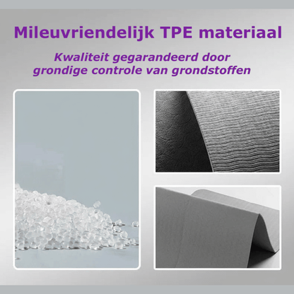 MindFold™ TPE Yogamat – De perfecte metgezel voor jouw yoga- en fitnessroutine