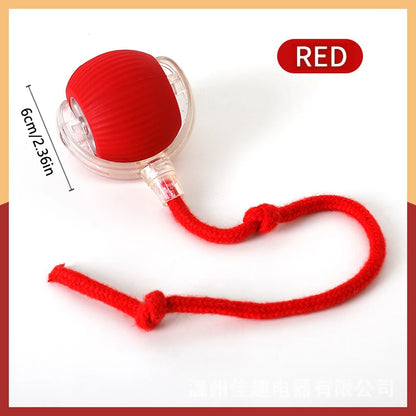 PurrfectMotion™ Interactieve Kattenbal | Vandaag 1+1 gratis • Beweegt vanzelf • USB-oplaadbaar