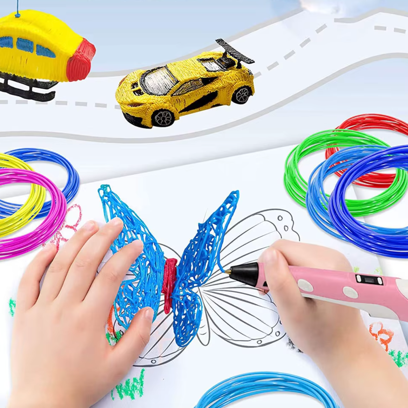 Happeaz 3D Wonderpen – Veilige 3D Pen voor Kinderen & Creatievelingen