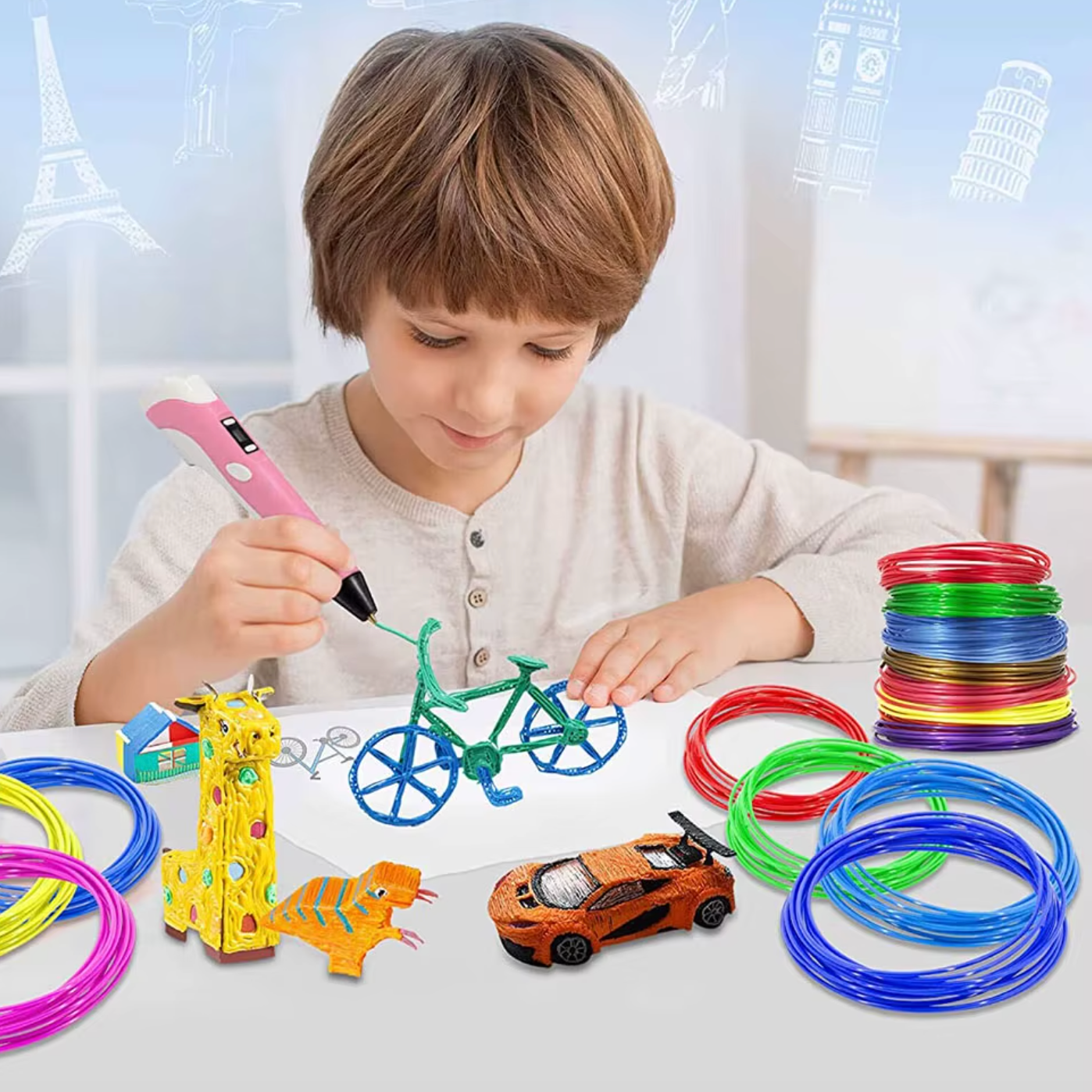 Happeaz 3D Wonderpen – Veilige 3D Pen voor Kinderen & Creatievelingen