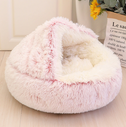 ZenPaws Pluche Mand – Duurzaam Kattenbed voor Ultiem Comfort en Rust