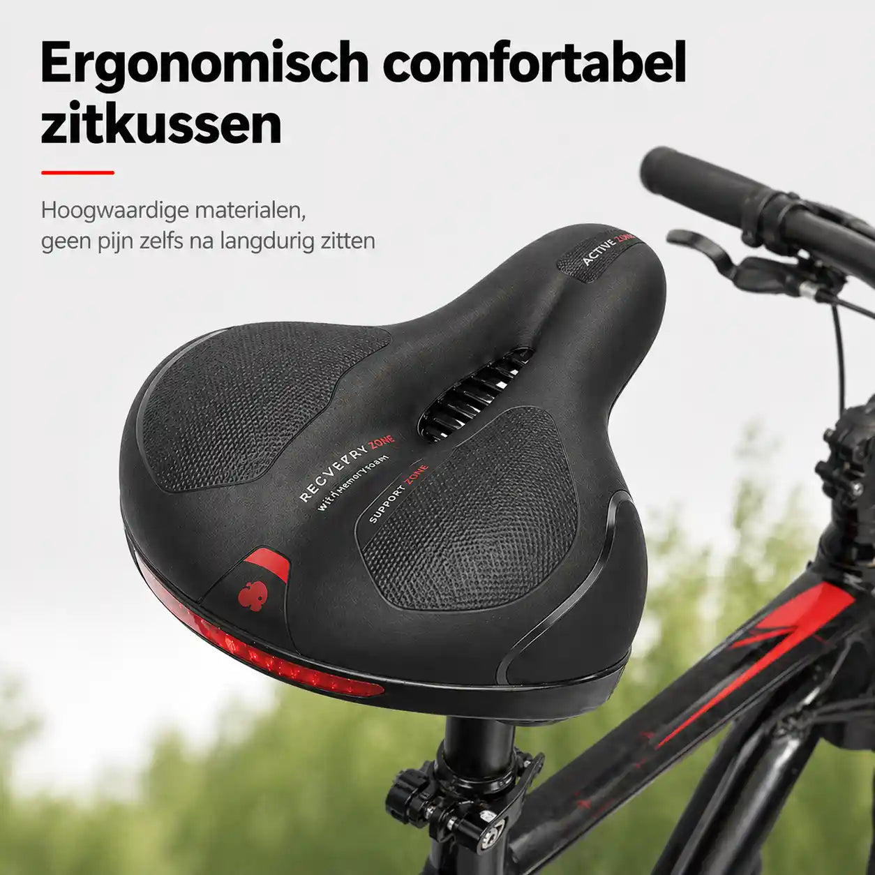 Happeaz Direct Comfort Zadel - Geen Zadelpijn. Vanaf de Eerste Rit.