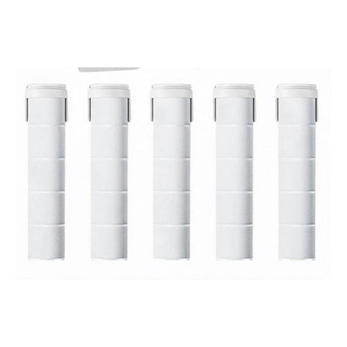 AntiKalk DoucheBoost navulfilters, set van 5 stuks