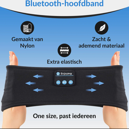 De zachte, ademende materialen van EaziTunes™ hoofdband zorgen voor ultiem comfort zonder irritaties.