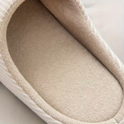 ComfortSlof | Naturel pantoffels met antislipzolen