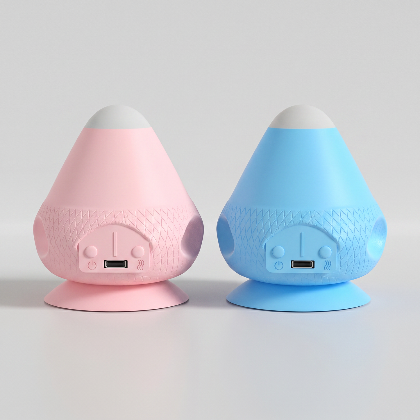 Triggerpoint Muurmassager in roze en blauw