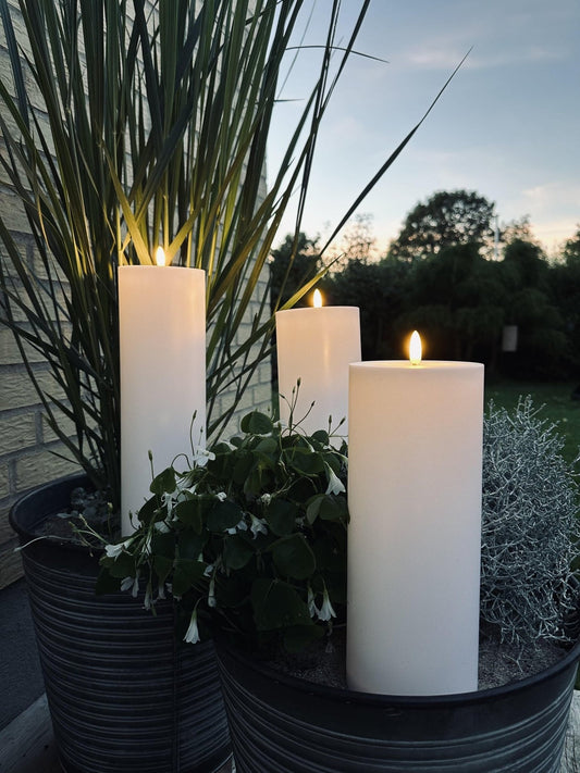 Zenvlam LED Kaars XL 30cm - Rust en sfeer in huis of tuin