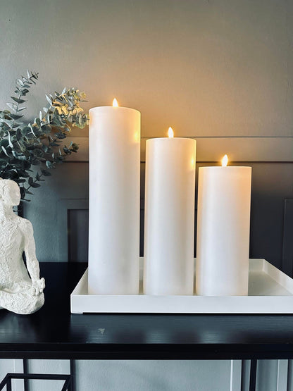 Zenvlam LED Kaars XL 30cm - Rust en sfeer in huis of tuin