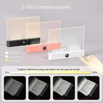 Dimbare Nachtleeslamp - Lees Comfortabel. Zonder Vermoeide Ogen.