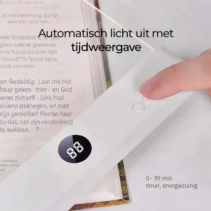 Oogrust Leeslamp timer - automatisch licht uit na 0 tot 99 minuten