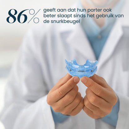 RustBit Snurkbeugel voor een Rustige Nacht. Vanaf de Eerste Keer.