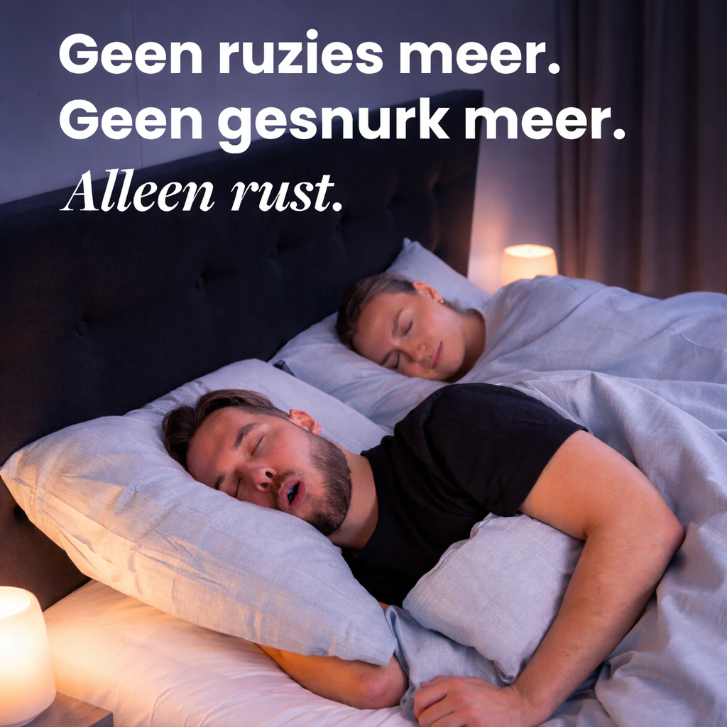 RustBit Snurkbeugel voor een Rustige Nacht. Vanaf de Eerste Keer.