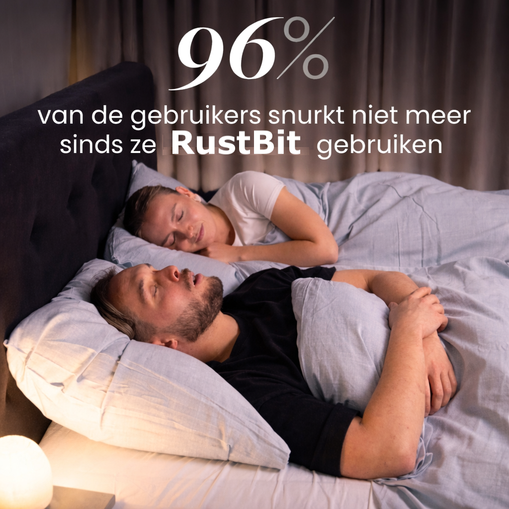 RustBit Snurkbeugel voor een Rustige Nacht. Vanaf de Eerste Keer.