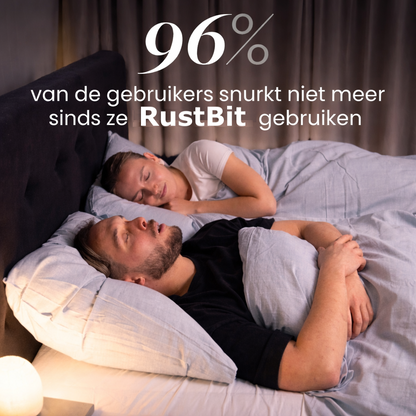 RustBit Snurkbeugel voor een Rustige Nacht. Vanaf de Eerste Keer.