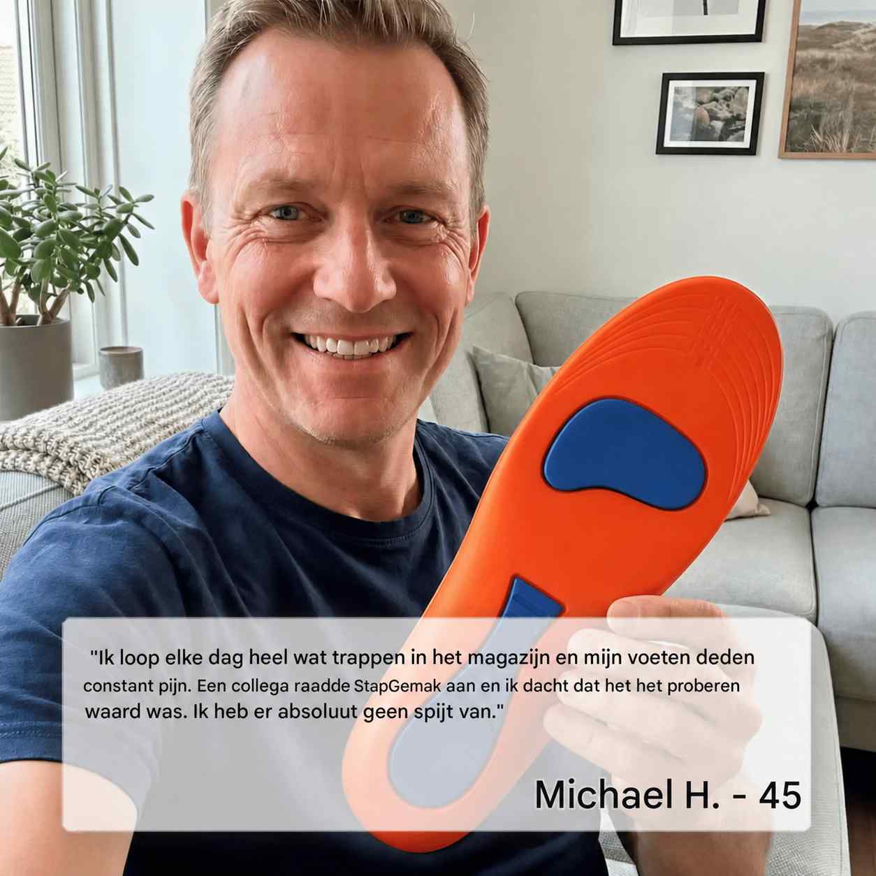 StapGemak™ Ergonomische Inlegzolen