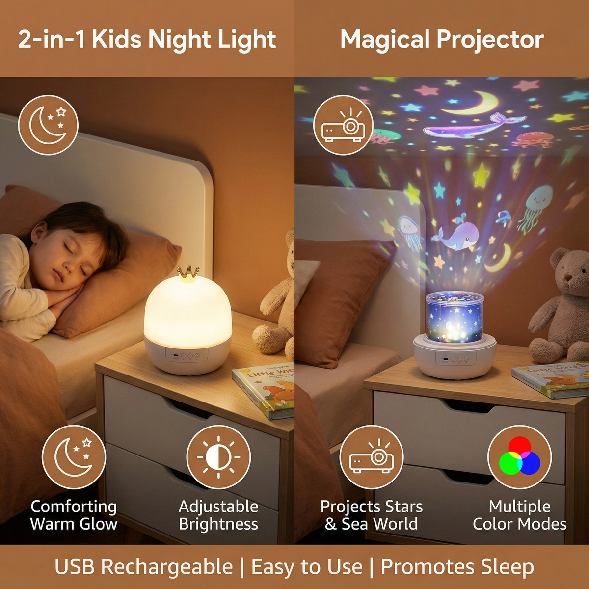SterrenDroom Nachtprojector - sterrenprojectie
