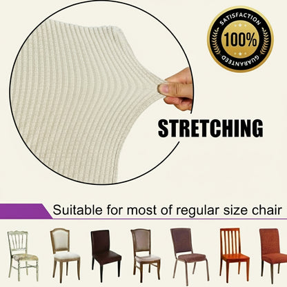 ZenSeat Stoelhoezen  – rust en stijl aan tafel, duurzaam beschermd.